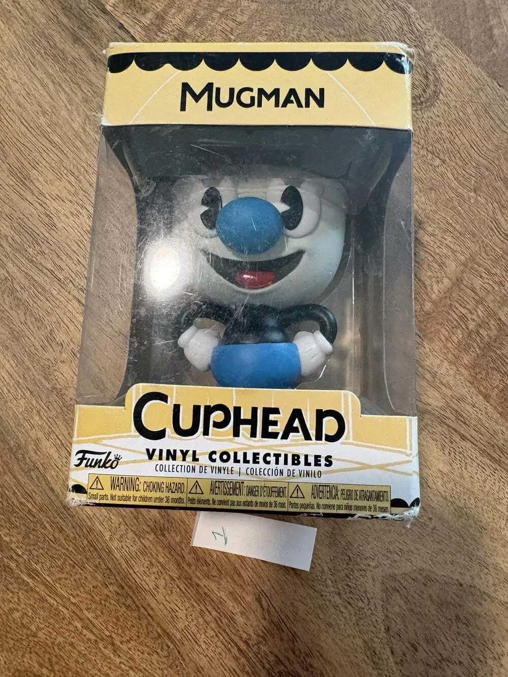 Funko Cuphead Mugman Blue Standard Vinyl Figure Boxed Collectible Toy Game